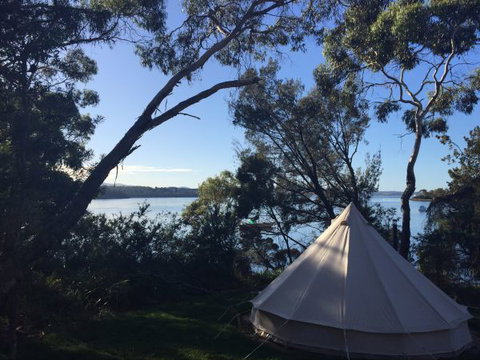 Wingtons Glamping Clarence Point - Accommodation NSW 4