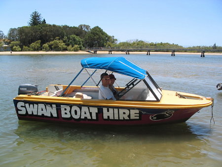 Swan Boat Hire - Accommodation NSW 0
