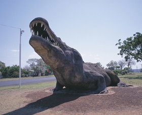 Crocodile Statue - Accommodation NSW 0