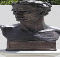 Adam Lindsay Gordon Bronze Bust - Accommodation NSW