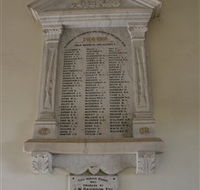 Warwick Railway Memorial Honour Board - Accommodation NSW