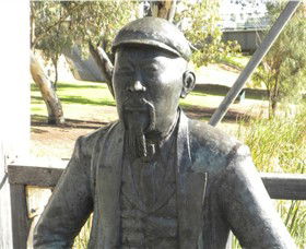 Captain John Egge Statue - Accommodation NSW 1
