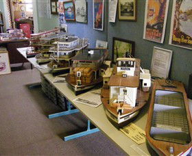Wentworth Model Paddlesteamer Display - Accommodation NSW 1