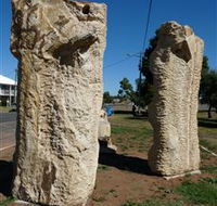 Fossilised Forrest Sculptures - Accommodation NSW