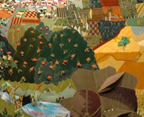 Griffith Regional Theatre Soft Sculptured Curtain - Accommodation NSW 0