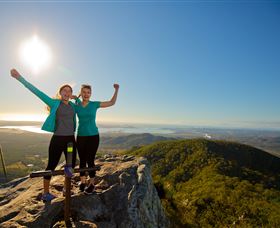 Mount Larcom Climb - Accommodation NSW 0