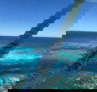 Pink Lake  Abrolhos Island Flyover - Accommodation NSW