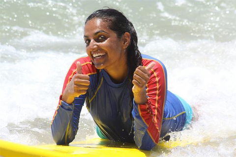 Surfing Lesson At Cheyne Horan School Of Surf On The Gold Coast - Accommodation NSW 0