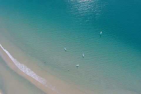 Stand Up Paddle Double Island Lesson - Accommodation NSW 4