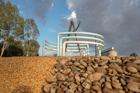 Lyrics, Landscapes And Lintels - Leeton Public Art Trail - Accommodation NSW 1