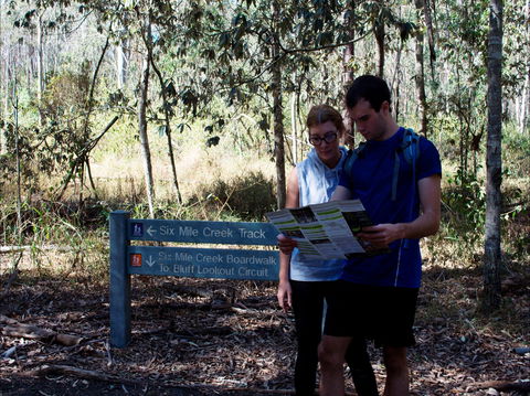 Six Mile Creek, Bluff Lookout And Little White Rock Trails - Accommodation NSW 1
