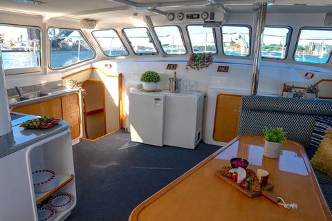 Vivid 90-Minute Sydney Harbour Small Group Catamaran Cruise - Accommodation NSW 6