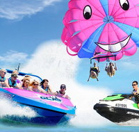 Gold Coast Parasail Jet boat and 30min Jetski Safari Combo - Accommodation NSW