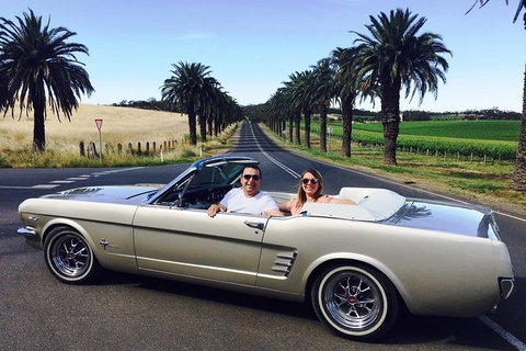 Classic Mustang Convertible Barossa Valley Half Day Private Tour For 2 - Accommodation NSW 0