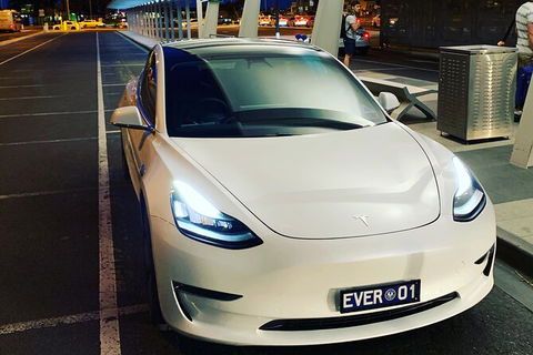 Adelaide Airport Arrival Transfer OR Tour In A Tesla Model3 EV - Accommodation NSW 0
