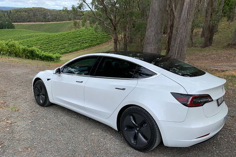 Adelaide Airport Arrival Transfer OR Tour In A Tesla Model3 EV - Accommodation NSW 1