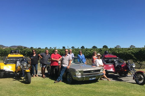 Ultimate Barossa Adventure Day Tour For 2 - Combined Mustang Convertible-Trike - Accommodation NSW 4