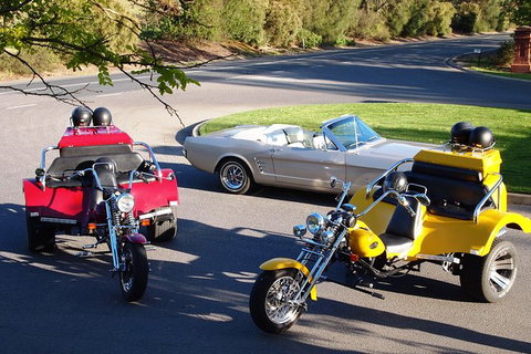 Ultimate Barossa Adventure Day Tour For 2 - Combined Mustang Convertible-Trike - Accommodation NSW 0
