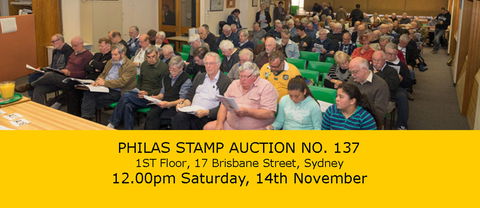 PHILAS Stamp Auction No. 137 - Accommodation NSW 0