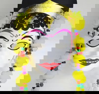 Online live streaming class Make an Indonesian Dance Mask - Accommodation NSW