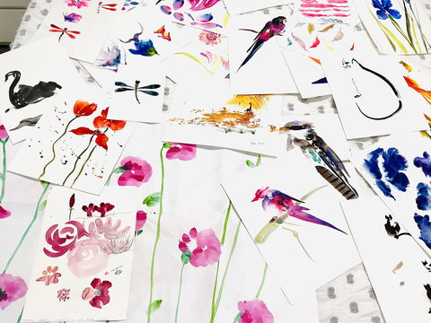 Three Hour Japanese Brushstroke Painting - Accommodation NSW 0