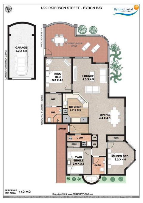 1 / 22 Paterson Street Byron Bay Solaris - Accommodation NSW 6