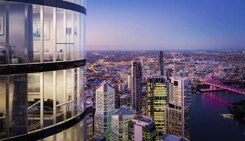 Arise Brisbane Skytower - Accommodation NSW 1