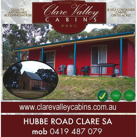 Clare Valley Cabins - Accommodation NSW 36