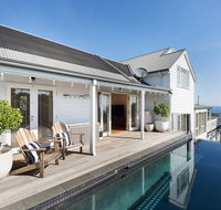 Hampton's Retreat Family friendly water views close to beach with heated pool - Accommodation NSW