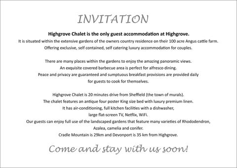 Highgrove - Accommodation NSW 5