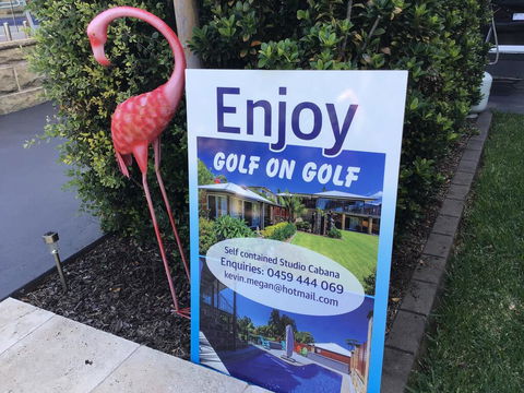Studio Cabana On Golf In Mollymook - Accommodation NSW 2