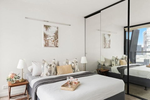 A 2 Bed 3min To Melbourne Central With Parking - Accommodation NSW 4
