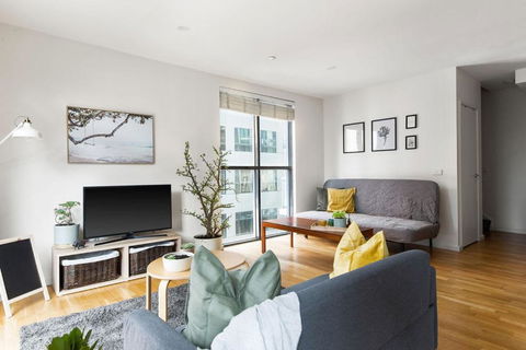A 2BR Loft Near Melbourne Central FREE Parking - Accommodation NSW 4