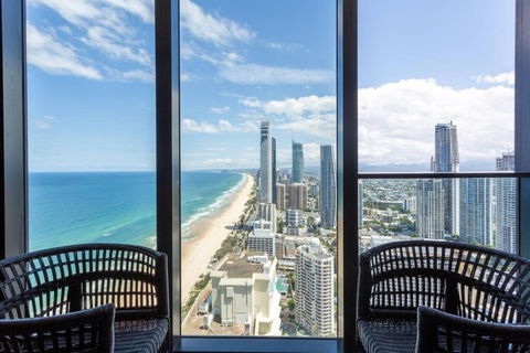 Absolute Oceanview BeachFront 2BR Apt - Accommodation NSW 3