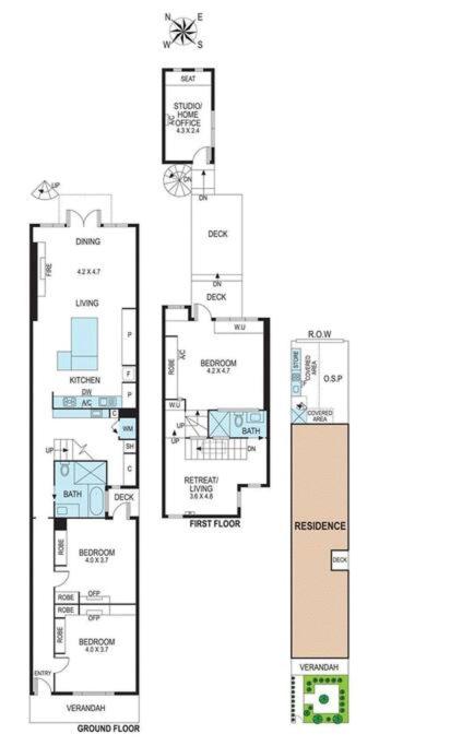 Albert Park Bespoke Brilliance 4Bed 2Bath - Accommodation NSW 3