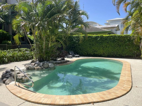 COCKLESHELL10 7 Tropical Apartment With Pool Area - Accommodation NSW 0