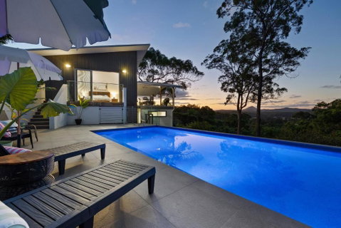 Hinterland Dreamers Poolside Retreat - Accommodation NSW 0