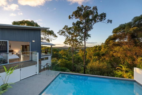 Hinterland Dreamers Poolside Retreat - Accommodation NSW 2