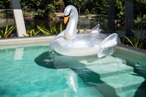 Alkira Award Winning Luxury Beachfront Rainforest Holiday House - Accommodation NSW 2