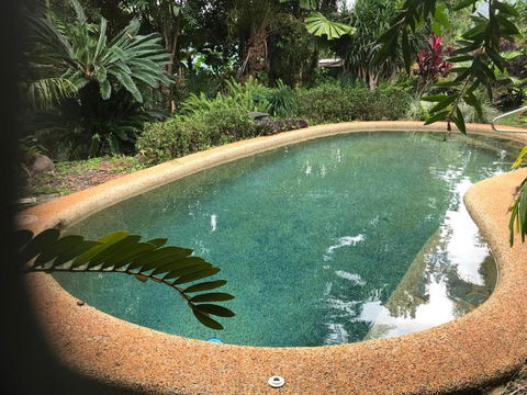 Royal Palm Cottage, Entire Two Bedroom 2 Bathroom House With Pool - Accommodation NSW 2