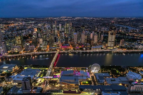 Brisbane City - Private Helicopter Sunset Flight - 25min - Accommodation NSW 5