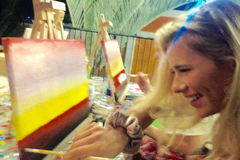 Friday Night 2 For 1 Paint And Sip Art Sessions - Accommodation NSW 2