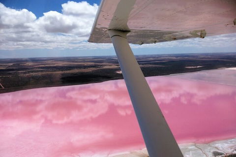 70-minute Pink Lake Scenic Flight - Accommodation NSW 0