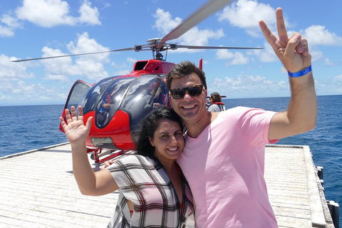 Full Day Reef Cruise Including 10 Minute Heli Scenic Flight: Get High Package - Accommodation NSW 0