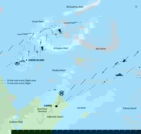 Fly to Green Island - Cruise Return - Accommodation NSW