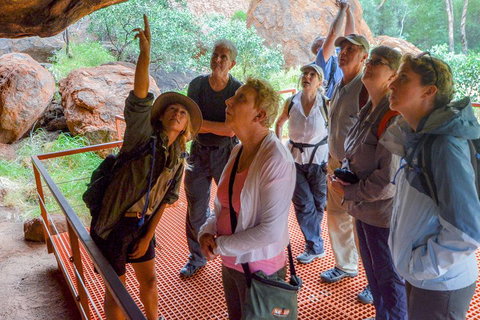Full Uluru Base Walk At Sunrise Including Breakfast - Accommodation NSW 4