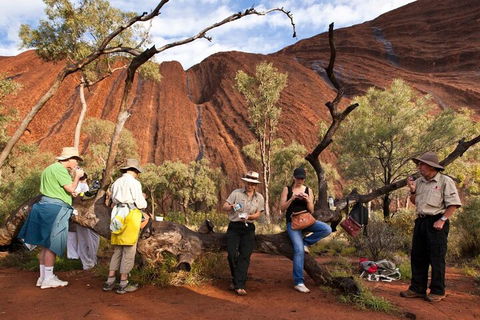 Full Uluru Base Walk At Sunrise Including Breakfast - Accommodation NSW 5