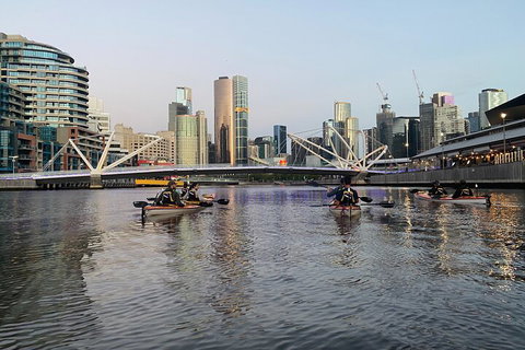 Melbourne Sunset Kayaking Experience With Dinner - Accommodation NSW 5
