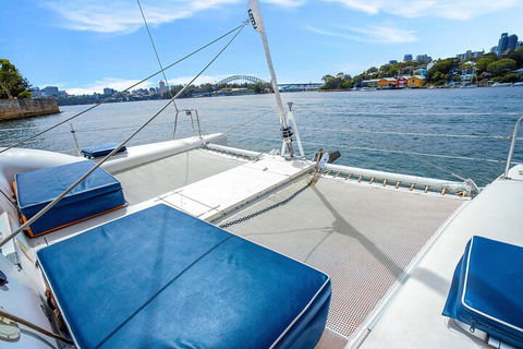 Vivid 90-Minute Sydney Harbour Catamaran Cruise With BYO Drinks - Accommodation NSW 1