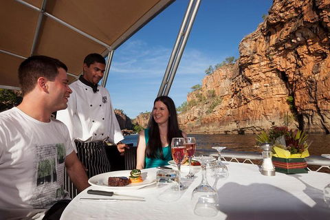 Nitmiluk (Katherine) Gorge 3.5-Hour Sunset Dinner Boat Tour - Accommodation NSW 0